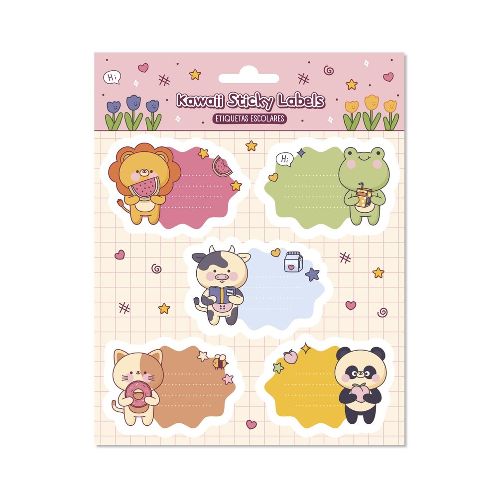 Grupo Erik - Kawaii Premium SelfAdhesive Labels Adhesive labels - Multicolours